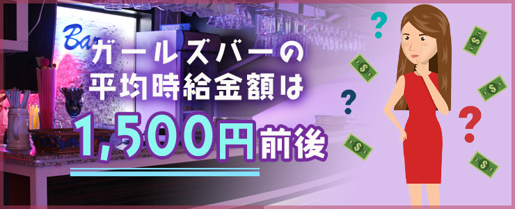 ガールズバーの求人時給は嘘？